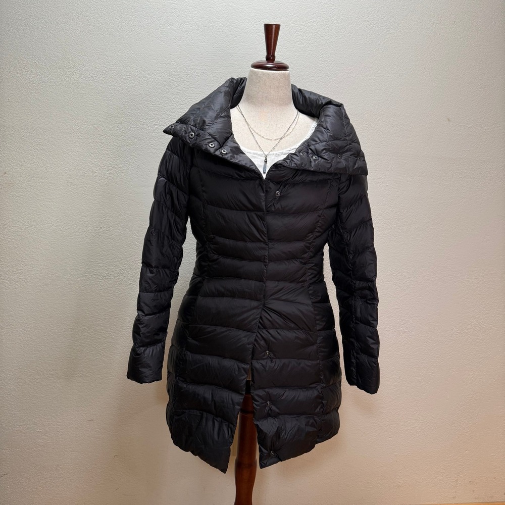 Eddie Bauer Premium‎ Quality Goose Down Puffer Jacket Women Small